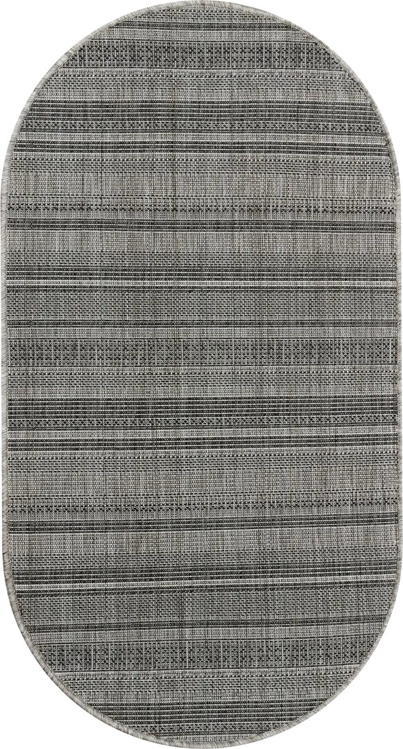 фото Циновка Дели 81408_50322 60x110 см полипропилен цвет серый