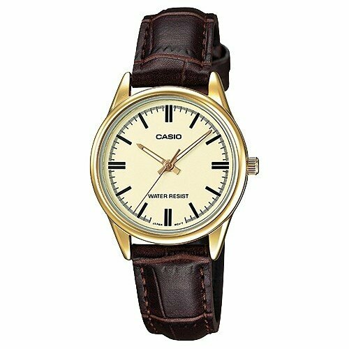 фото Наручные часы casio analog, золотой