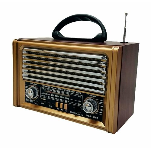 Радиоприемник Радиоприемник в стиле ретро Радиоприемник Bluetooth Портативная колонка Bluetooth колонка 199900₽