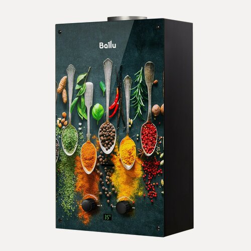 Изображение товара Колонка газовая Ballu GWH 10 Fiery Glass Curry