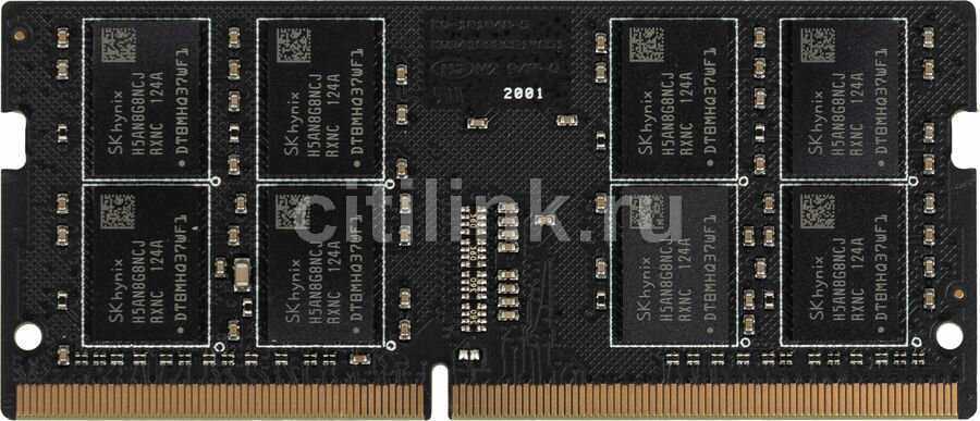 Оперативная память Kingmax KM-SD4-3200-16GS DDR4 - 1x 16ГБ 3200МГц, для ноутбуков (SO-DIMM), Ret