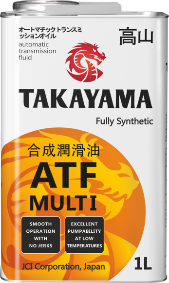 Масло трансмиссионное "TAKAYAMA ATF Multi" 1л