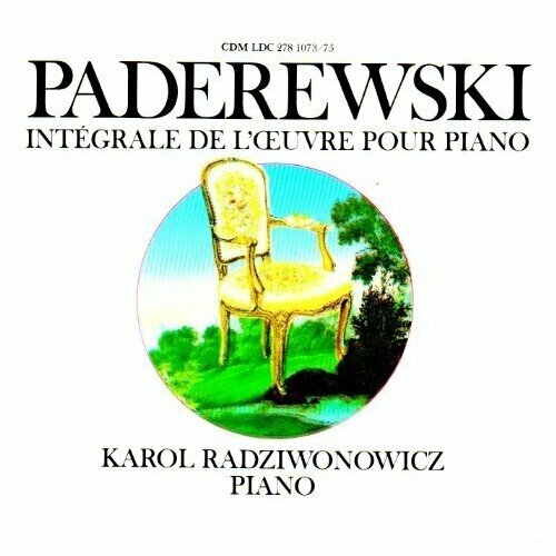 AUDIO CD Paderewski: Integrale de l'oeuvre pour piano Box-Set piano shaped music box piano music box ballerina