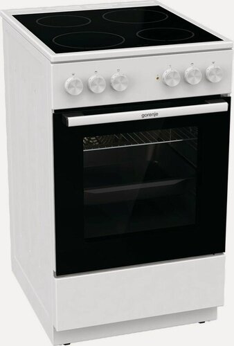 Изображение товара Плита электрическая Gorenje GEC5A61WG, 4 конфорки, с функцией AirFry