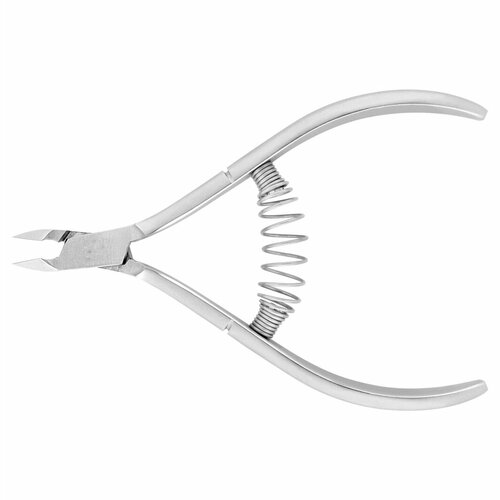 Hanzo Steel. Кусачки для кутикулы. Лезвие 5.5 мм. Длина инструмента 103 мм. Закругленные ручки. MS 0