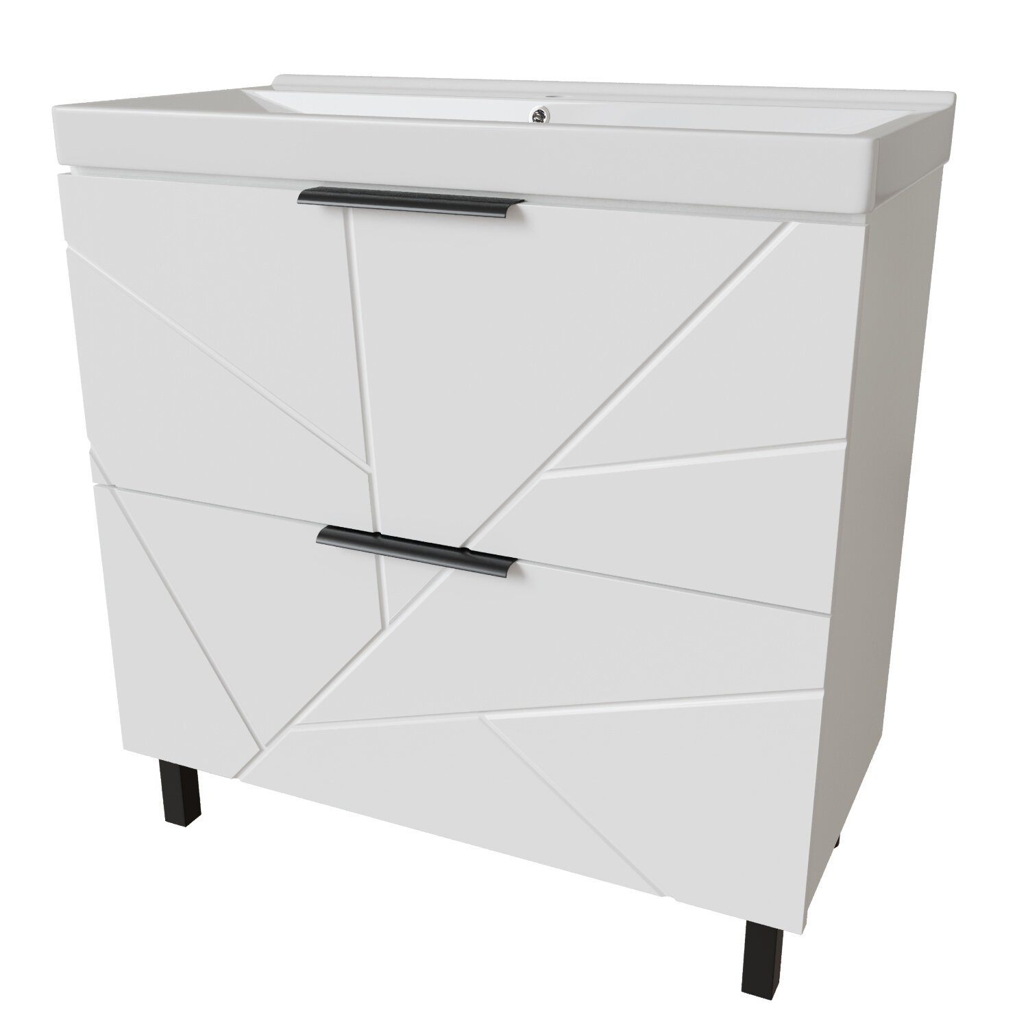 фото Тумба д/ванной "Гранд-80" под ум. Fest-80 (Sanita Lux) (ПВХ)