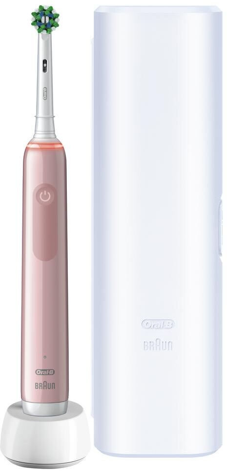 Зубная щетка электрическая Oral-B Pro 3D505.513.3X розовый