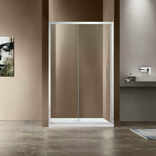 Душевая дверь Vincea Garda VDS-1G150CL, 1500, хром, стекло прозрачное душевая дверь в нишу radaway premium plus dwj 150 прозрачное стекло