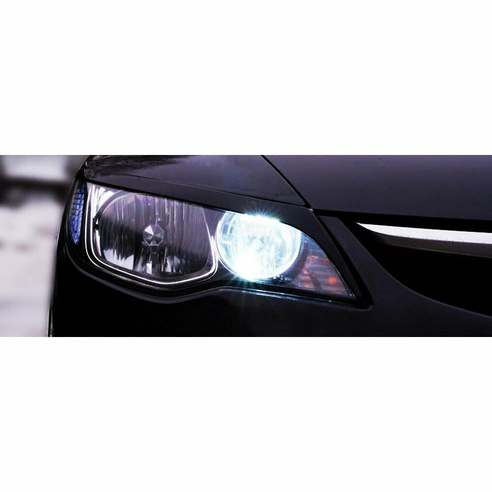Реснички на фары Honda Civic 8 4d — фото 6