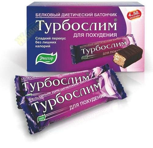 Турбослим батончик диетич 50г (турбослим)