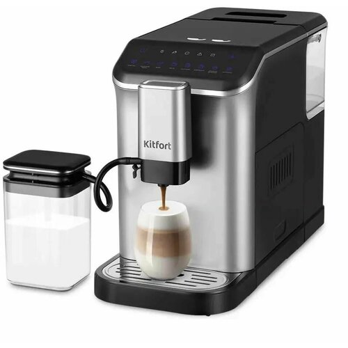 Кофемашина KitFort КТ-7166 черныйнержавеющая сталь 4487000₽
