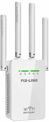 Wi-Fi усилитель PIX-LINK LV-WR02EQ, белый