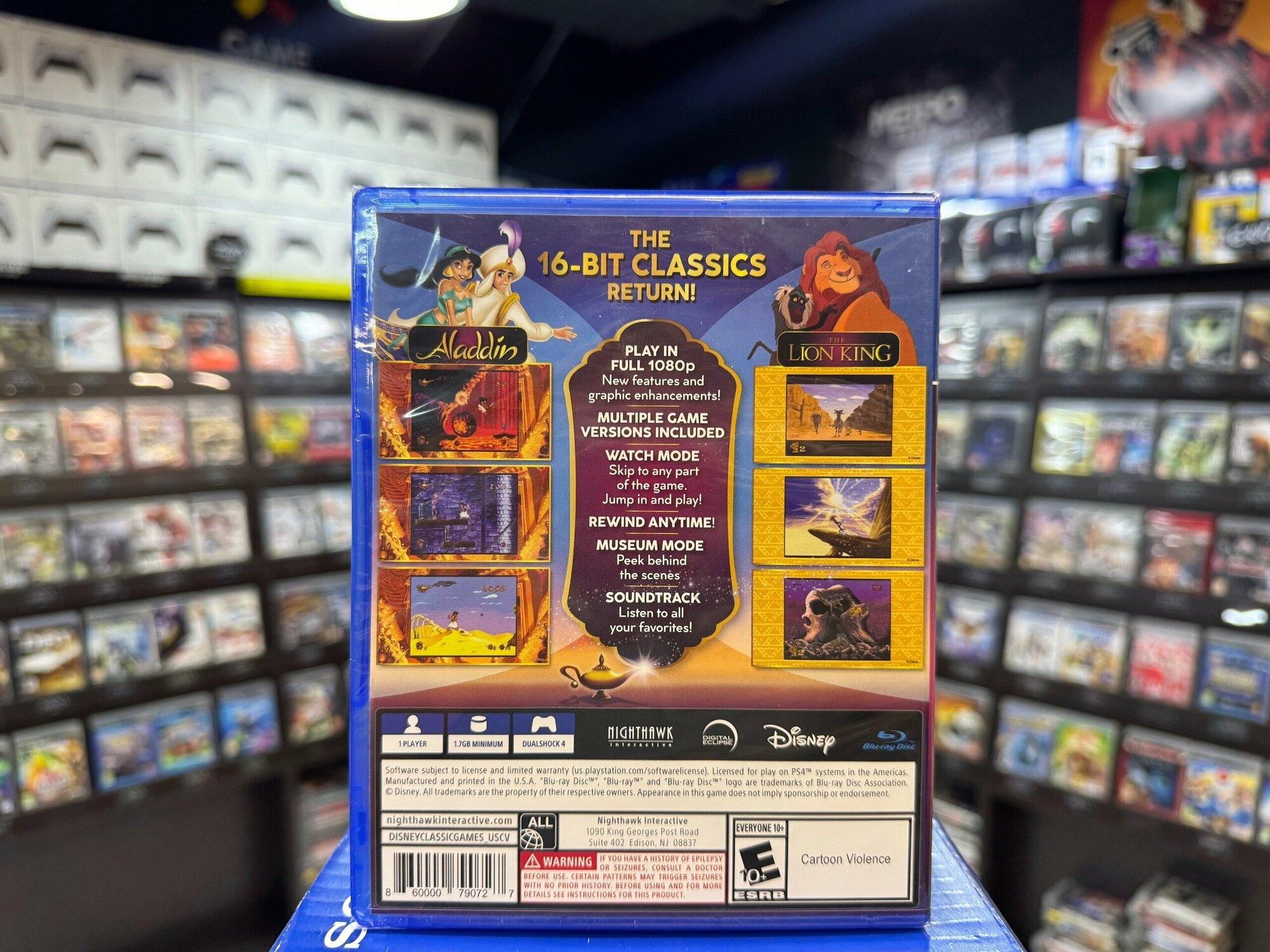 Игра Disney Classic Games: Aladdin and The Lion King