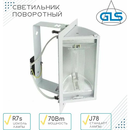 Светильник поворотный F00004 GLS