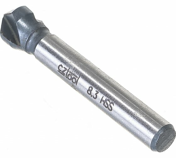 Зенкер конический 3-х канавочный Bucovice Tools 741083 (8.3х46мм; хвостовик 6мм; HSS)