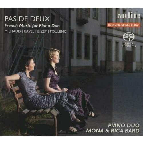 Pas de Deux: French Music for Piano Duo. Piano Duo: Mona and Rica Bard m type universal musical instrument music clip plastic music book piano music file song piano score 4 leg clip avant garde