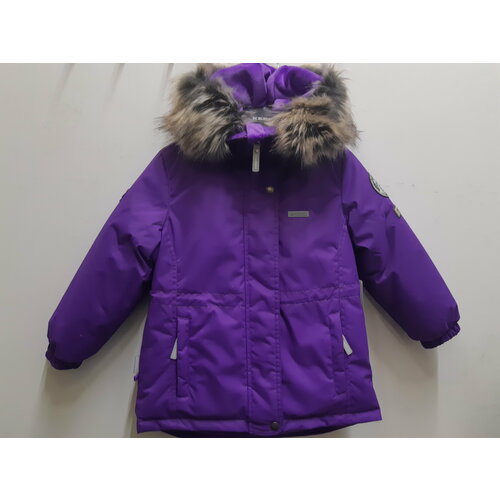 фото Парка kerry, размер 104, розовый, фиолетовый