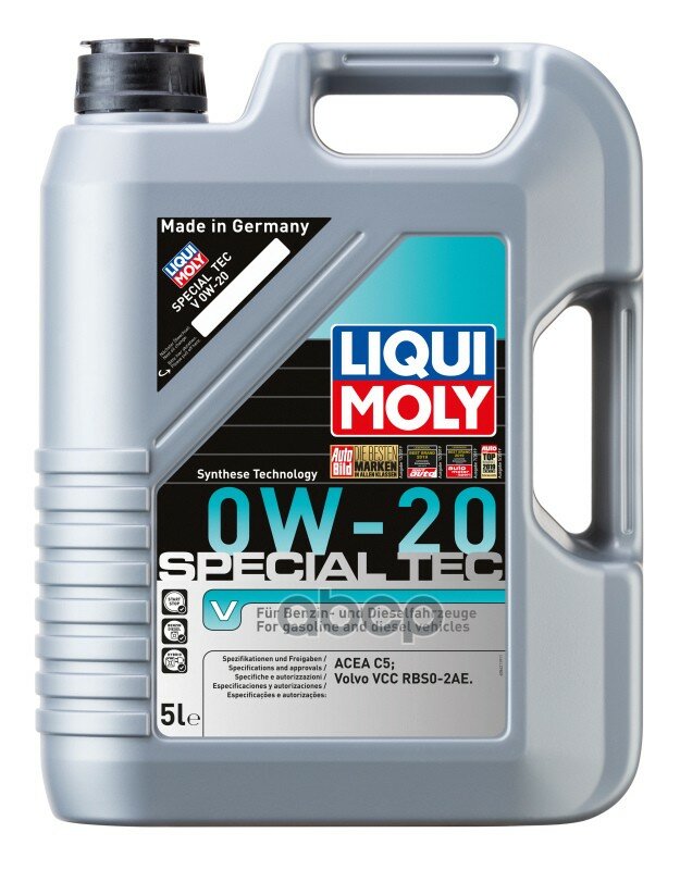 Liqui moly Масло Моторное Special Tec V 0W-20 C5 (5L)