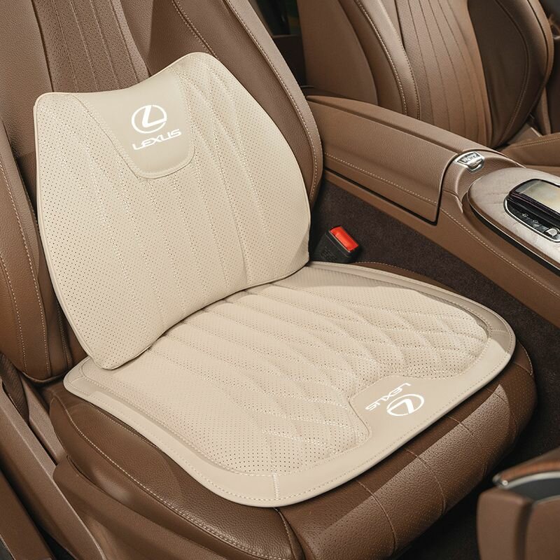 Комплект ортопедических подушек на сиденье 5 точка+поясница для Lexus