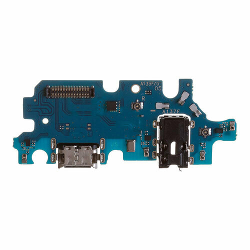 Нижняя плата (шлейф) с разъемом зарядки, разъём гарнитуры и микрофоном для Samsung Galaxy M13 SM-M135