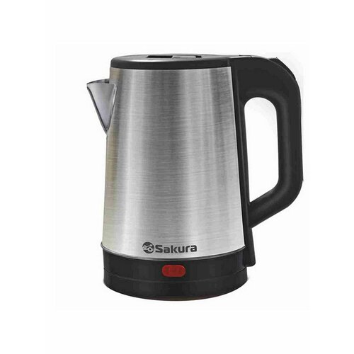 Чайник электрический стальной черный 115400₽