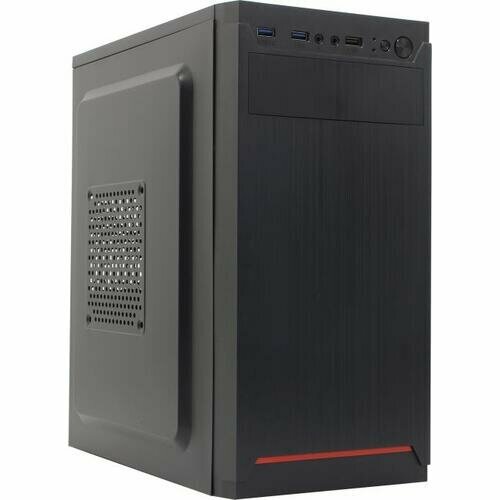 Корпус Exegate BAA-114U2 Black корпус microatx exegate baa 114u2 без бп чёрный