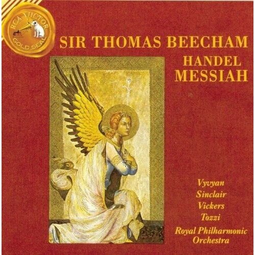 Audio CD Handel - Messiah / Vyvyan Sinclair Vickers Tozzi Royal PO Beecham (3 CD) handel messiah helmuth rilling