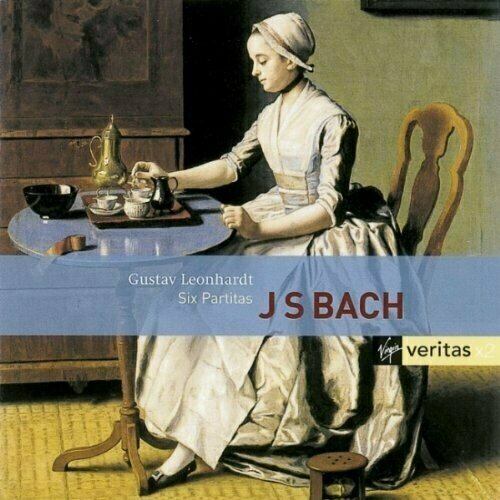 AUDIO CD BACH, J.S, 6 PARTITAS BWV 825-30 - Leonhardt, Gustav. 2 CD audio cd valls missa scala aretina biber requiem leonhardt gustav