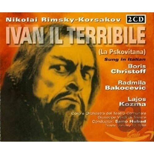 AUDIO CD RIMSKY-KORSAKOV, NIKOLAY - Ivan Il Terribile (1968) Christoff / Bakocevic / Kozma / Hubad