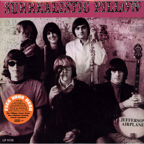 Виниловая пластинка Jefferson Airplane: Surrealistic Pillow (Vinyl). 1 LP sony music jefferson airplane surrealistic pillow виниловая пластинка