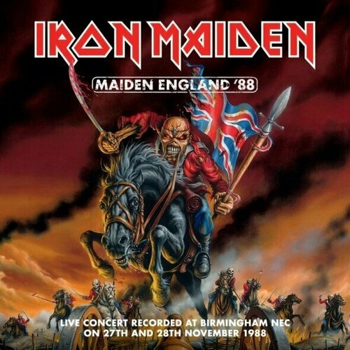 AUDIO CD Iron Maiden - Maiden England '88 iron maiden maiden england 2 dvd