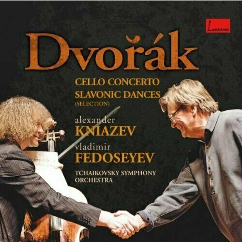 AUDIO CD DVORAK Cello Concerto, Slavonic Dances (selection). Alexander Kniazev. Tchaikovsky Symphony Orchestra / Vladimir Fedoseyev dvorak symphony no 7 slavonic dances dvorak cycle vol 1 jiri belohlavek