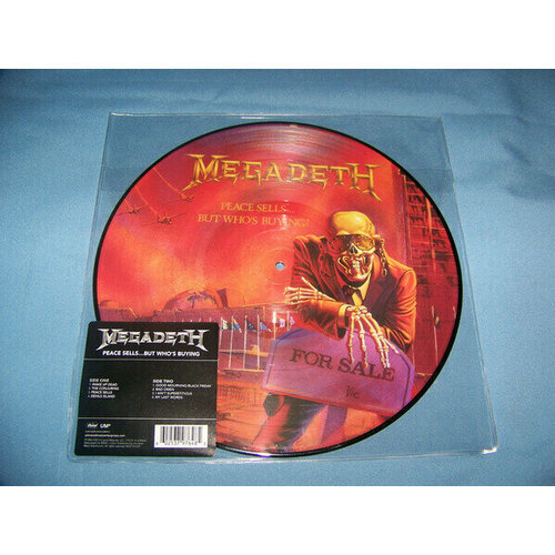 Виниловая пластинка Megadeth: Peace Sells. But Who's Buying? (180g) (Limited Edition) (Picture Disc). 1 LP компакт диск universal megadeth peace sells but who s buying cd