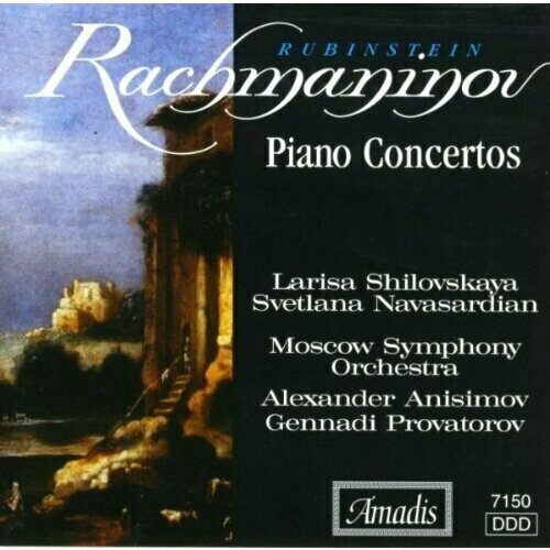 AUDIO CD Rachmaninov, Rubinstein: Piano Concertos - Gennady Provatorov, Moscow Symphony Orchestra and Svetlana Navasardian