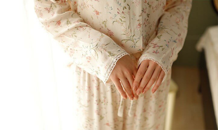 Домашний костюм-пижама женская с брюками и рубашкой вискоза S - фотография № 11