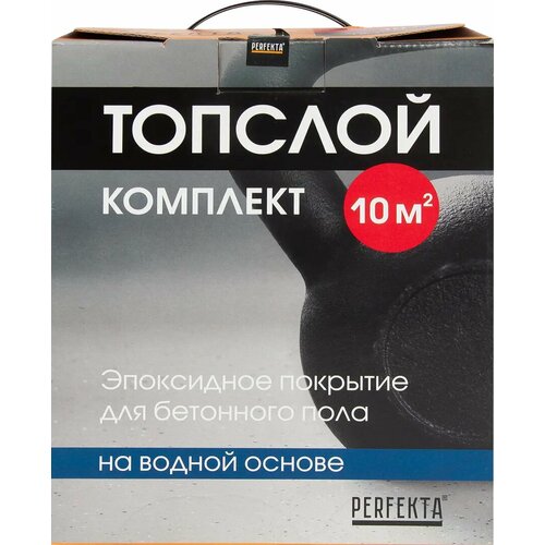 Комплект для устройства напольного покрытия Perfekta Топслой цвет серый 10 м2 10143₽