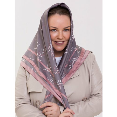 фото Платок lavantti,90х90 см, серый