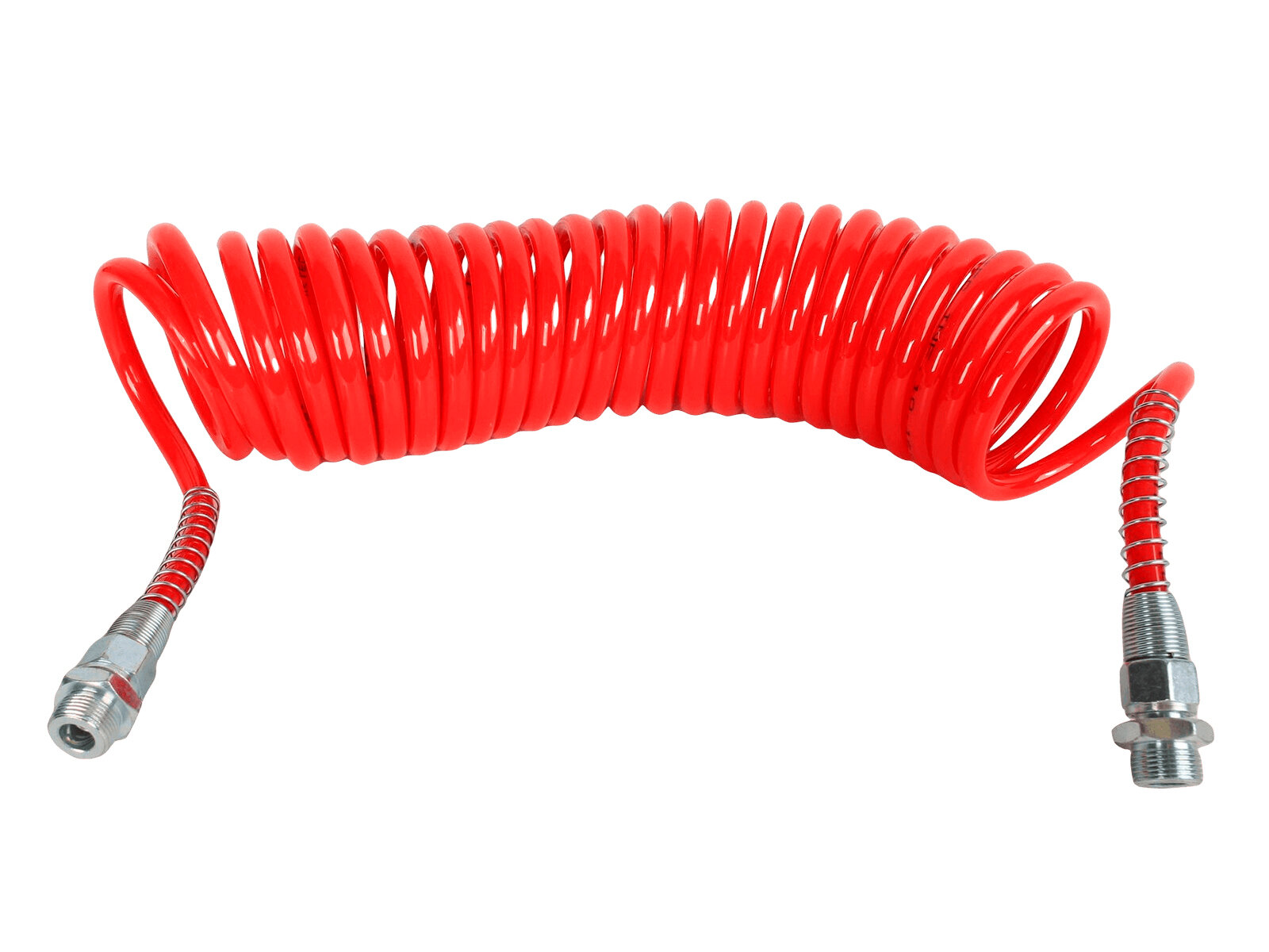 Шланг пневматический витой М22 L-7.5м красный Polyurethane STARTEC