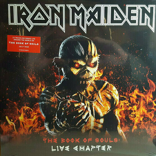 Виниловая пластинка Iron Maiden - The Book Of Souls: Live Chapter (2017) iron maiden the book of souls live chapter 3lp конверты внутренние coex для грампластинок 12 25шт набор