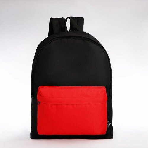 Спортивный рюкзак TEXTURA, 20 литров, цвет чёрный/красный спортивный рюкзак textura 20 литров цвет чёрный синий