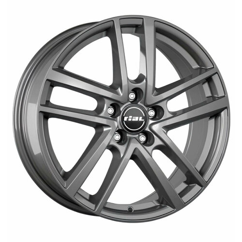 Rial Astorga 7.5x17 5x108 ET50.5 DIA63.4, Графитовый