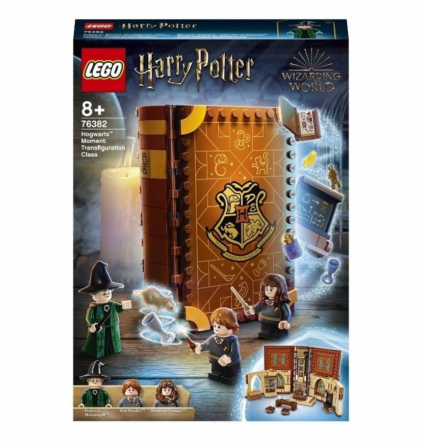Конструктор LEGO Harry Potter Учеба в Хогвартсе Урок трансфигурации 76382