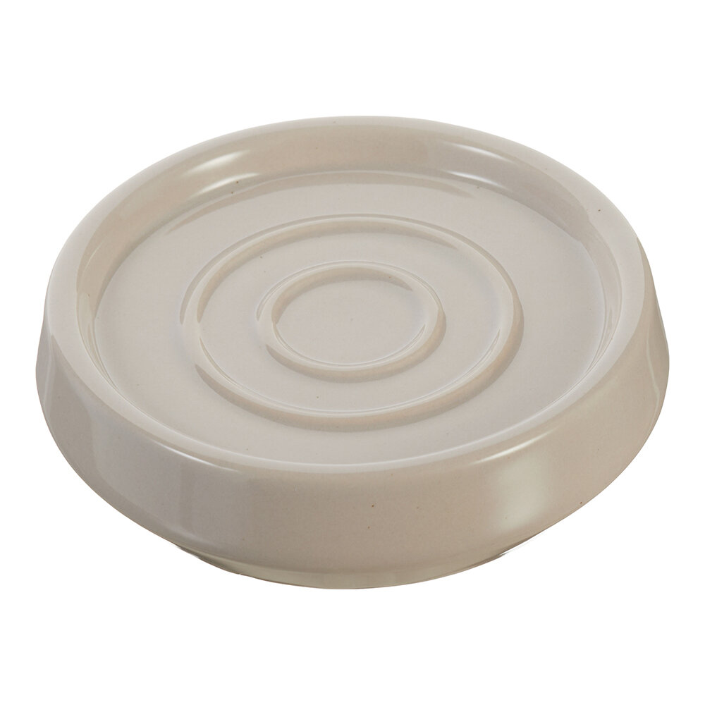 фото Мыльница для ванной Fora Bounty настольная керамика белая (For-BOU036)