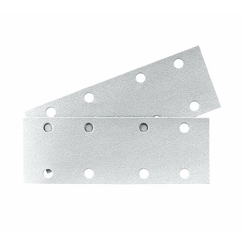 Абразивная полоса на липучке (Velcro) B322 8 отв, 81mm x 133mm, 10 шт, P60