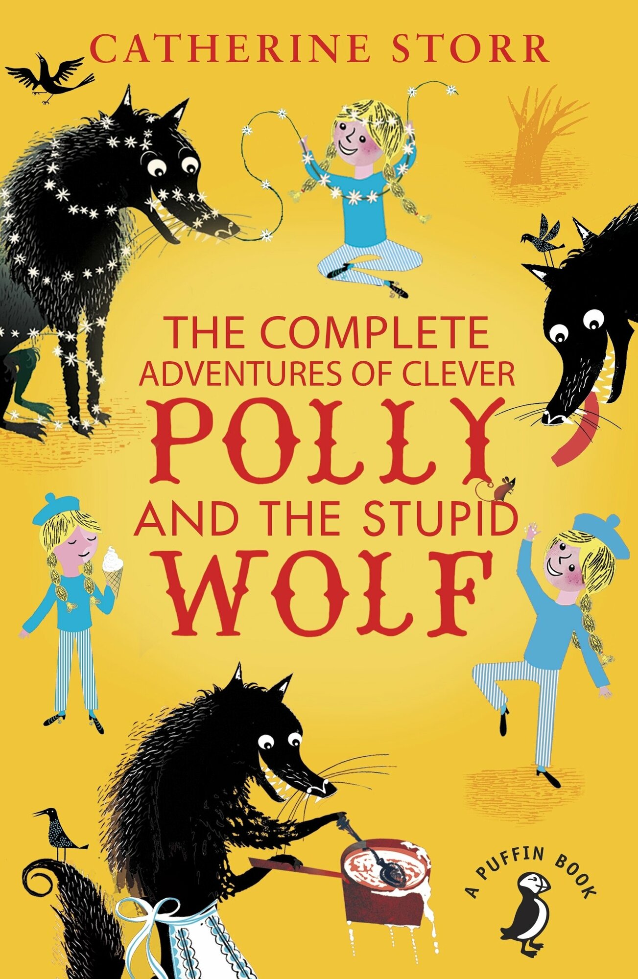 The Complete Adventures of Clever Polly and the Stupid Wolf / Книга на Английском - фото №1