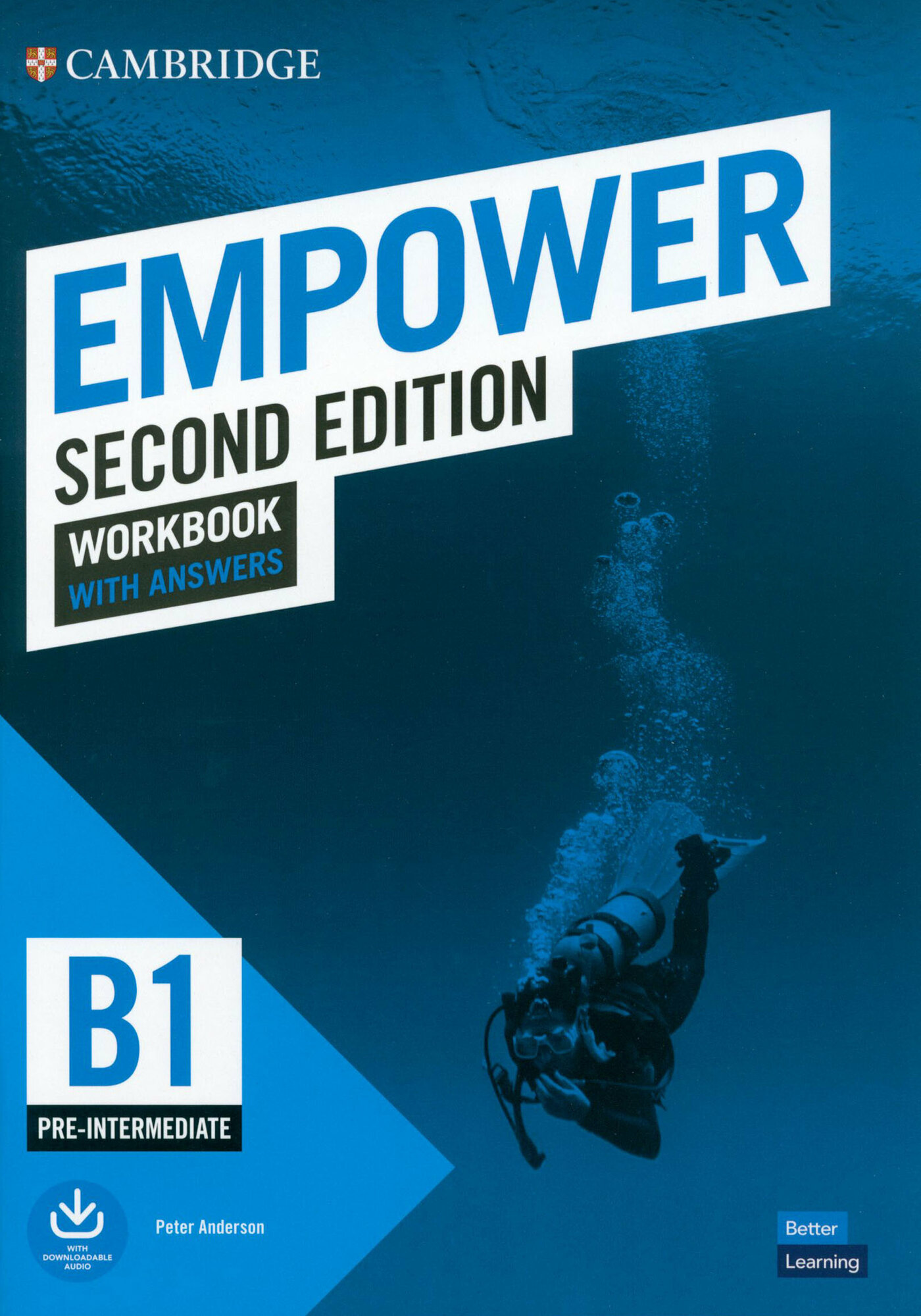 Empower. Pre-intermediate. B1. Second Edition. Workbook with Answers / Рабочая тетрадь / Anderson Peter