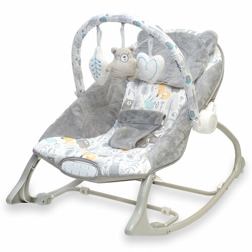 фото Шезлонг "infant to todler rocker" с игрушками для малышей, cc9926 funkids