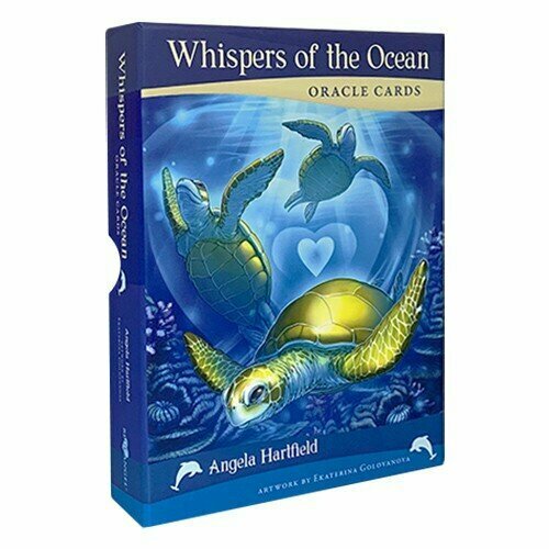 Карты Blue Angel Карты Таро Whispers of The Ocean Oracle Cards Blue Angel / Оракул Шепот Океана карты таро оракул шепот океана whispers of the ocean oracle cards blue angel