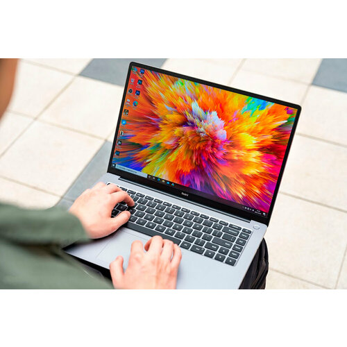 Ноутбук Xiaomi RedmiBook Pro 15.6 AMD R7 5800H/16Gb/512Gb/Radeon Vega 8/Win10 Rus (JYU4337CN) (русская раскладка) ноутбук xiaomi redmibook pro 14 amd r7 5700u 16 512g integrated graphics jyu4400cn серый