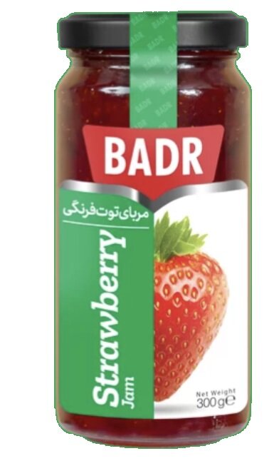 Варенье клубничное BADR 300г, Иран